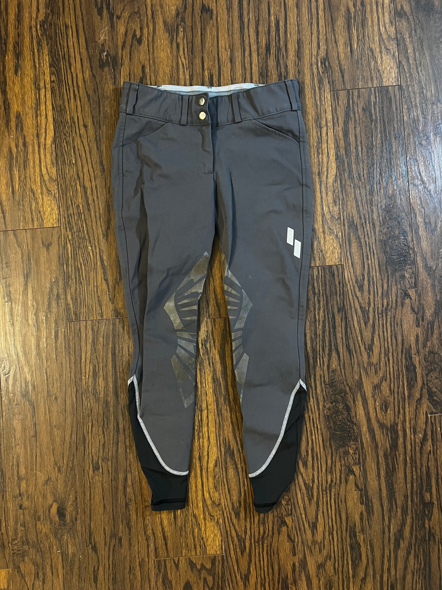 Struck Breeches - Gray Size 26”